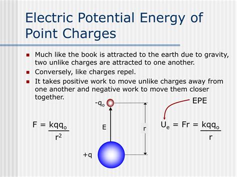 energy in the form of electrons word hike|9.6: Electric Potential and Potential Energy .